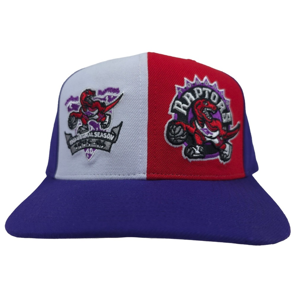 Toronto Raptors Mitchell & Ness NBA Pro Fit Snapback Hat Cap Embroidery Logo New